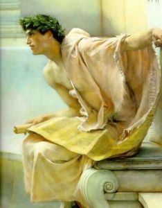 A Reading from Homer (detail) by Sir Lawrence Alma-Tadema