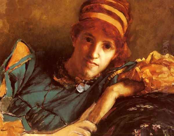 Portrait Of Miss Laura Theresa Epps (Lady Alma-Tadema) - view 1