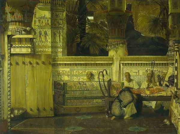 Thee Egyptian widow - view 1