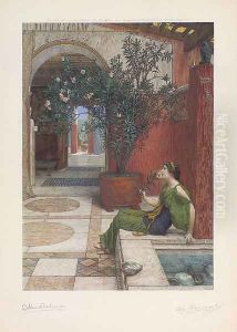 The Oleander by Sir Lawrence Alma-Tadema