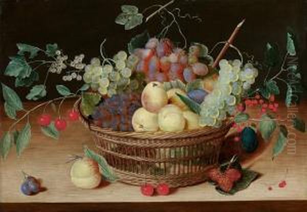 Stillleben Mit Fruchtekorb - view 1