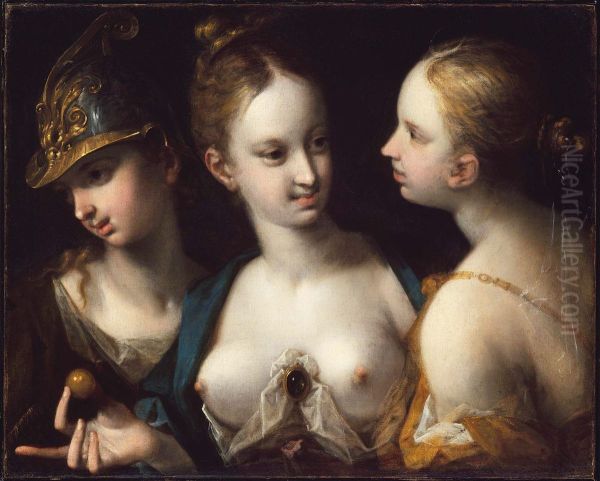 Pallas Athena, Venus and Juno - view 1