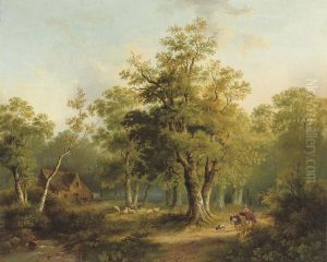 In The Woods by Acobus Loernsz. Sorensen