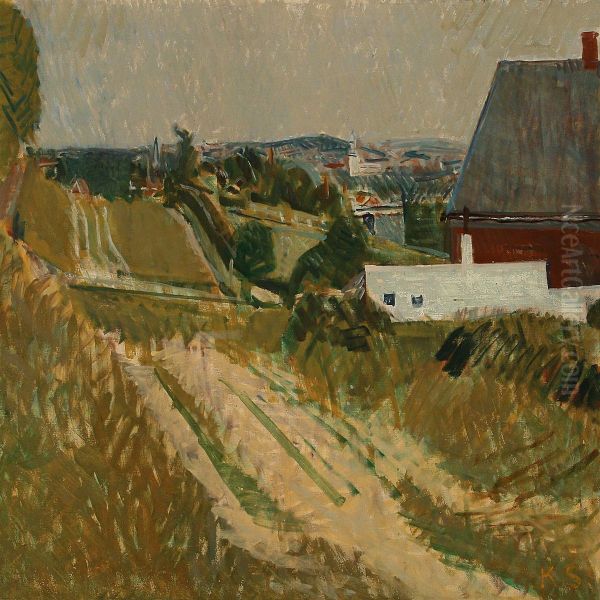 Landscape With A Farm - view 1