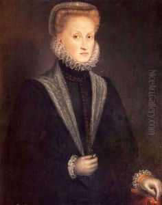 Anne Of Austria, Queen Of Spain by Sofonisba Anguissola