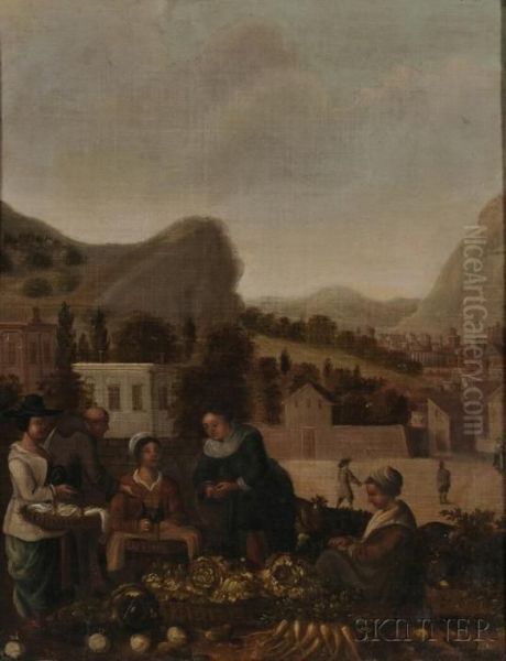 Outdoor Vegetable Market - view 1