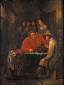 Scene De Taverne by Hendrick Maertensz. Sorch (see Sorgh)