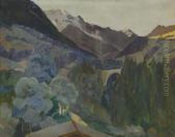 Landscape With Bridge - view 1