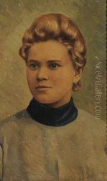 Portrait De Jeune Femme Blonde - view 1