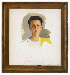 Portrait Of Anna by Savely Sawelij Sorin /