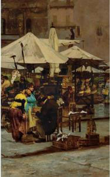 La Piazza D'erbe, Verona - view 1