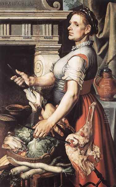 Cook in front of the Stove 1559 - view 1