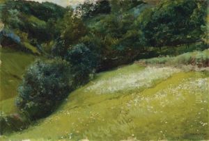 Prado De Asturias, San Esteban De Pravia (field In Asturias, San Esteban De Pravia) by Joaquin Sorolla Y Bastida