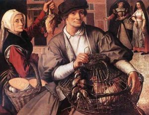 Market Scene III by Pieter Aertsen