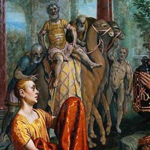 The Adoration of the Magi (detail)