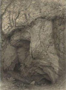 Le Gouffre De Courtanvaut, Loire by Frederic Sorrieu