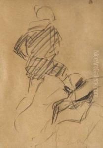 "apunte De Figuras
Femeninas" by Joaquim Sorrolla Bastida