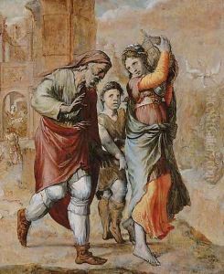 The expulsion of Hagar and Ishmael