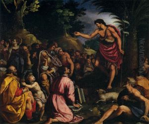 The Preaching of St John the Baptist by Alessandro Allori