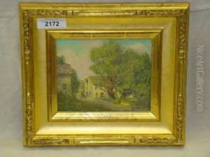 Impressionistic Style Landscape by George William Sotter