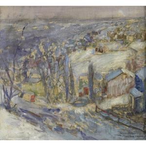 Study For Hill Road by George William Sotter