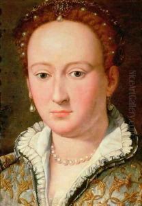 Portrait of Bianca Cappello 1580 by Alessandro Allori