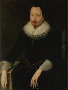 Portrait Of A Gentleman Said To Be Lord Mordaunt, Aged 38 Portrait Of A Gentleman Said To Be Lord Mordaunt, Aged 38