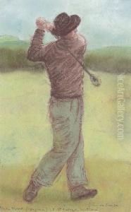 Sam Snead (virginia) At St. Andrews, Scotland