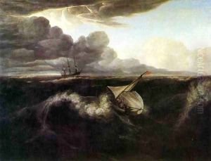 Storm Rising at Sea, 1804 by Washington Allston