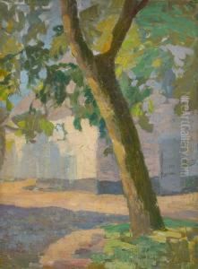 Rayons De Soleil Sur La Ferme by Octaaf Soudan