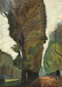 A Row Of Trees by Sergei Yurievich Soudeikine