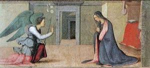 Annunciation 1503 by Mariotto Albertinelli