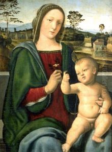 Madonna And Child by Mariotto Albertinelli