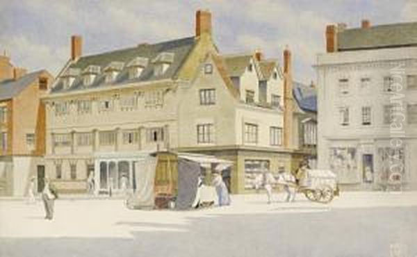 Banbury Market Place - view 1