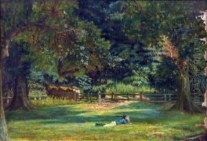 Woods Near Hunstanton, Norfolk by Frank Southgate