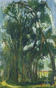 Les Grands Pres A Chartres by Chaim Soutine