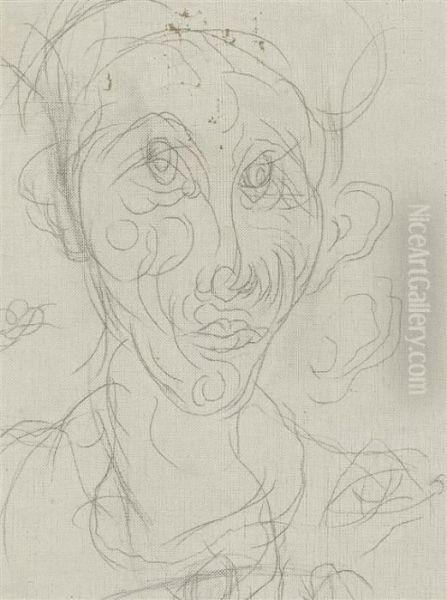 Question - Tete De Femme, En Buste - view 1