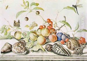 Still-life c. 1628 by Balthasar Van Der Ast