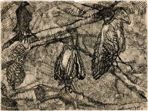 Pins Etoiseaux by Louis Soutter