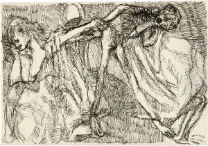 Discorde, Maisamitie by Louis Soutter