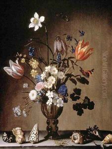Still Life with Flowers and Shells