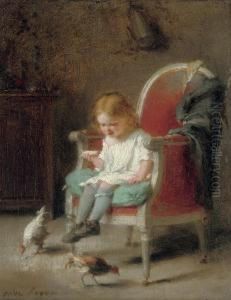 Feeding Time by Paul Constant Soyer
