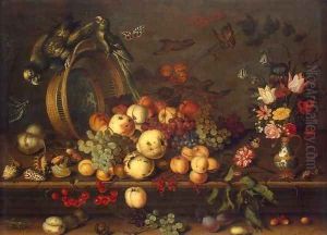 Still-Life with Fruits, Shells and Insects