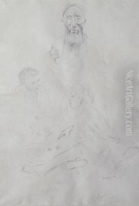 Il Gioco Dei Dadi by Armando Spadini