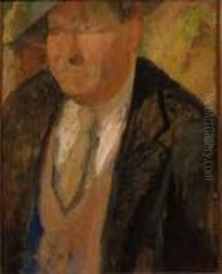 Ritratto Di Giuseppe Giosi by Armando Spadini