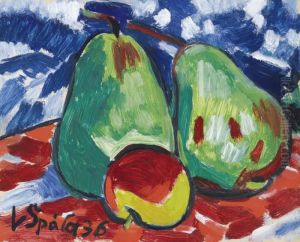 Two Apples And A Pear by Vaclav Spala