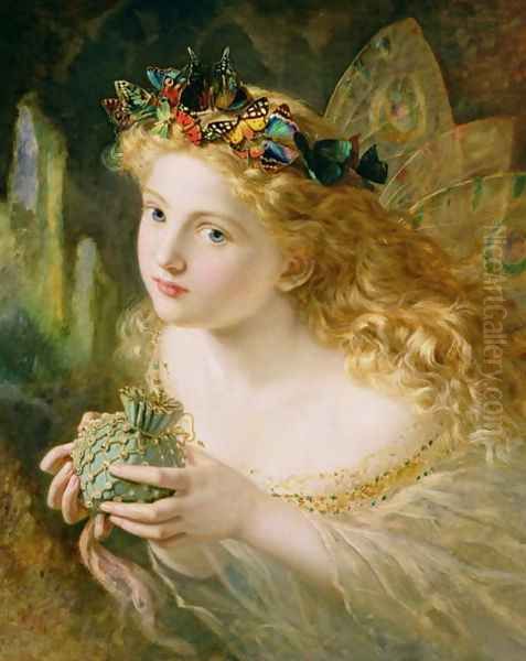 'Take the Fair Face of Woman, and Gently Suspending, With Butterflies, Flowers, and Jewels Attending, Thus Your Fairy is Made of Most Beautiful Things', Charles Ede - view 1
