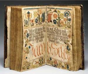 Jacob Schaefer Illuminated Bible Name Page