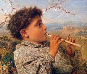 Shepherd Piper by Sophie Gengembre Anderson