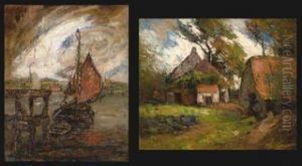 Ferme Dans Un Paysage - view 1